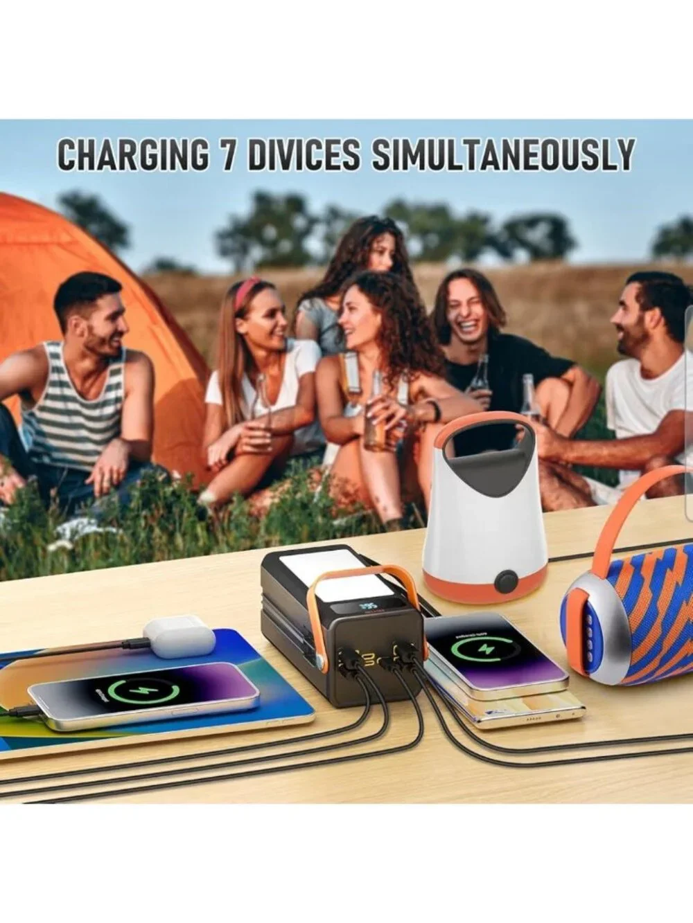 PGYOB Portable Power Bank Power Station, 27000mAh Outdoor Generator